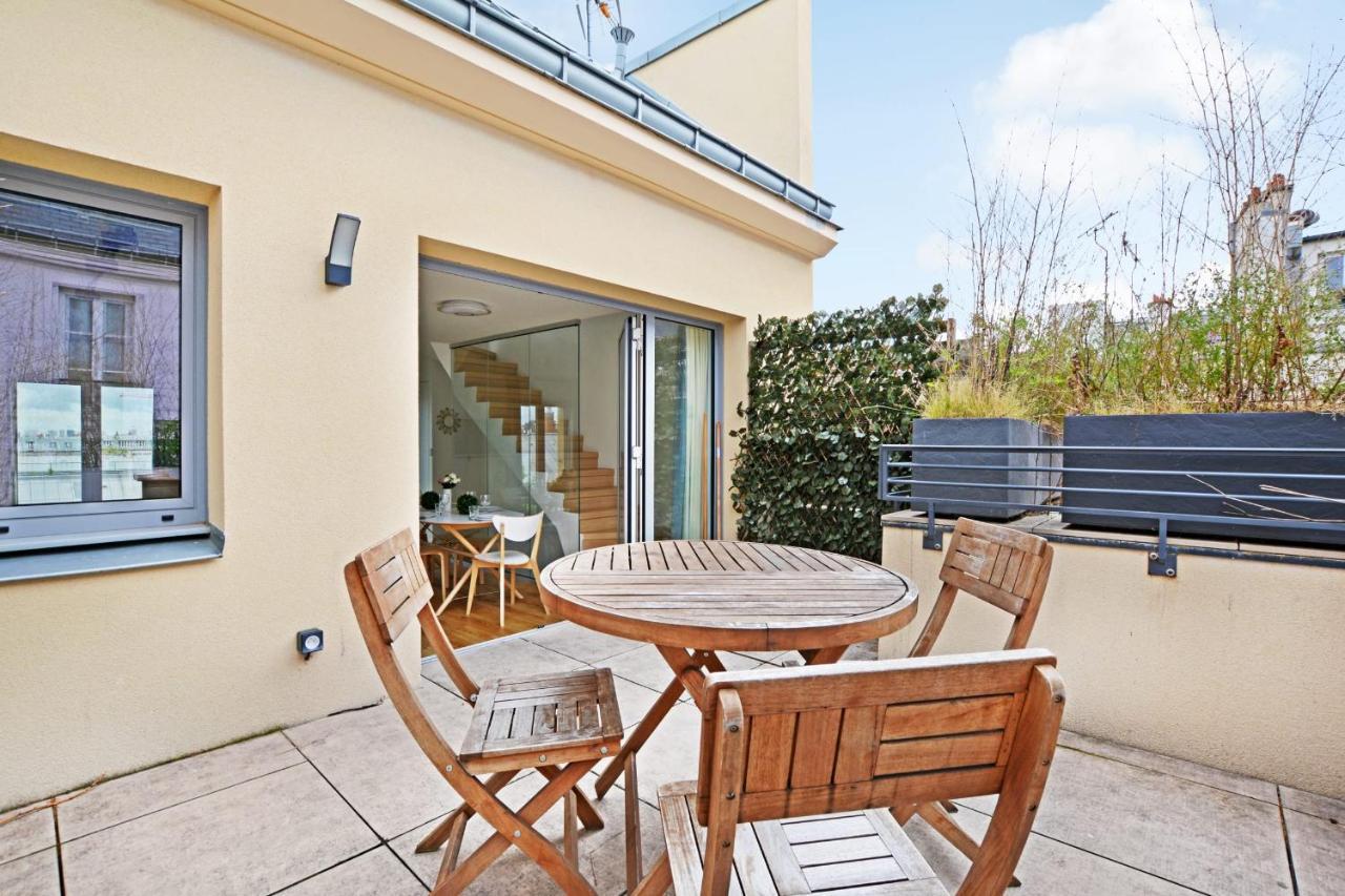 Exceptional Triplex With Terrace - Montmartre Apartman Párizs Kültér fotó