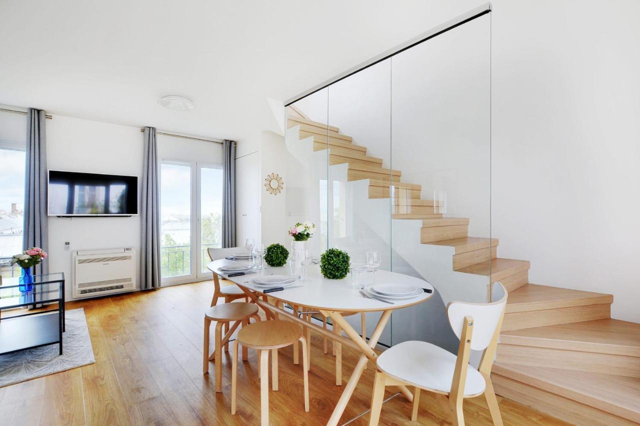 Exceptional Triplex With Terrace - Montmartre Apartman Párizs Kültér fotó