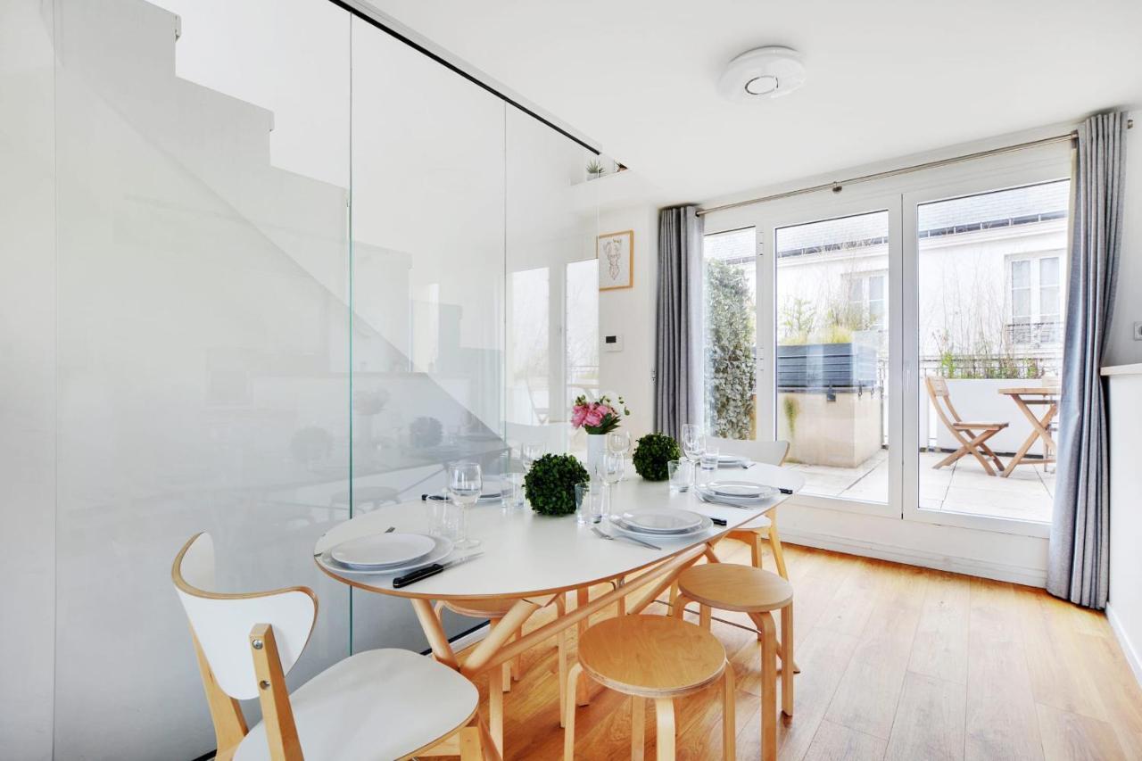 Exceptional Triplex With Terrace - Montmartre Apartman Párizs Kültér fotó
