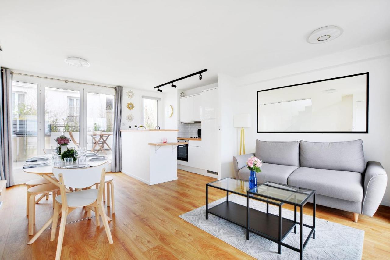 Exceptional Triplex With Terrace - Montmartre Apartman Párizs Kültér fotó